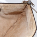 GUCCI GG Supreme Web Sherry Line Bag PVC Beige Gold 904 02 026 Auth ka846-20