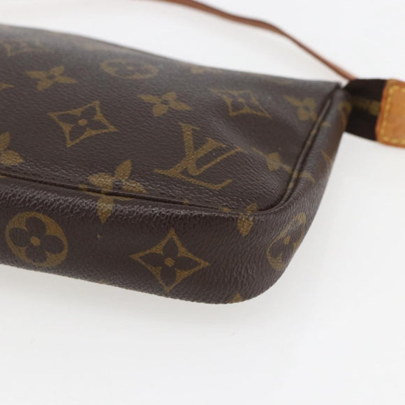 LOUIS VUITTON Monogram Pochette Accessoires Pouch M51980 LV Auth ka857