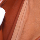 HERMES Sac Adepeche 38 Business Bag Leather Brown Auth ka858-11