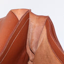 HERMES Sac Adepeche 38 Business Bag Leather Brown Auth ka858-22