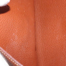 HERMES Sac Adepeche 38 Business Bag Leather Brown Auth ka858-24