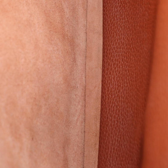 HERMES Sac Adepeche 38 Business Bag Leather Brown Auth ka858