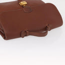 HERMES Sac Adepeche 38 Businesstas Leer Bruin Origineel ka858-6