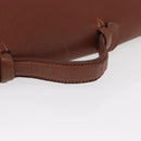 HERMES Sac Adepeche 38 Business Bag Leather Brown Auth ka858-7