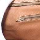 CELINE Macadam Canvas Tote Bag PVC Leather Brown Gold Auth ka860-17