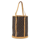 LOUIS VUITTON Monogram Bucket GM Shoulder Bag M42236 LV Auth ka861-13
