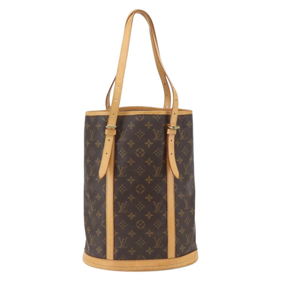 LOUIS VUITTON Monogram Bucket GM Shoulder Bag M42236 LV Auth ka861