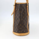 LOUIS VUITTON Monogram Bucket GM Shoulder Bag M42236 LV Auth ka861-3