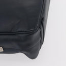 PRADA Hand Bag Safiano leather Navy Silver Auth ka869-9