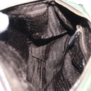 PRADA Shoulder Bag Nylon Green Gold Auth ka870-21