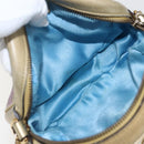 GUCCI Chain GG Marmont Shoulder Bag Leather Pink Gold 550154 Auth ka872-10