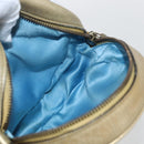 GUCCI Chain GG Marmont Shoulder Bag Leather Pink Gold 550154 Auth ka872-20