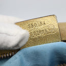 GUCCI Chain GG Marmont Shoulder Bag Leather Pink Gold 550154 Auth ka872-12