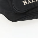 BALENCIAGA Body Bag Canvas Black 482389 Auth ka873-15