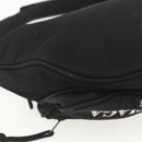 BALENCIAGA Body Bag Canvas Black 482389 Auth ka873-17