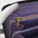 LOUIS VUITTON Monogram Multicolor Zippy Long Wallet Black M60243 LV Auth ka879-10