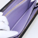 LOUIS VUITTON Monogram Multicolor Zippy Long Wallet Black M60243 LV Auth ka879-20