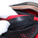 FENDI Pecan Canvas Body Bag Brown Black Silver Auth ka880-12