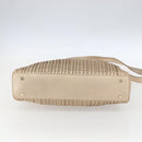 BVLGARI Hand Bag Leather 2way Gold Auth ka881-5