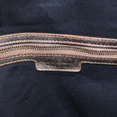 BVLGARI Hand Bag Leather 2way Gold Auth ka881-20