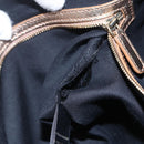 BVLGARI Hand Bag Leather 2way Gold Auth ka881-25