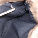 BVLGARI Hand Bag Leather 2way Gold Auth ka881-26