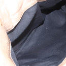 BVLGARI Hand Bag Leather 2way Gold Auth ka881-28