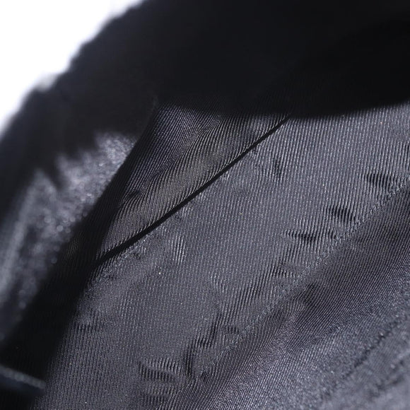 GUCCI GG Canvas Shoulder Bag Black Gold 001 4231 Auth ka883