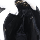 GUCCI GG Canvas Shoulder Bag Black Gold 001 4231 Auth ka883-18