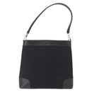 GUCCI GG Canvas Shoulder Bag Black Gold 001 4231 Auth ka883-3