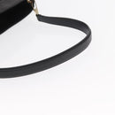 GUCCI GG Canvas Shoulder Bag Black Gold 001 4231 Auth ka883-7