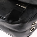 GUCCI GG Implementation Web Sherry Line Bag Black Silver 269376 Auth ka886-15