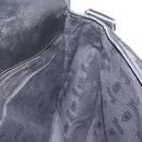 GUCCI GG Implementation Web Sherry Line Bag Black Silver 269376 Auth ka886-21