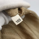 PRADA Tote Bag Canvas Beige Silver Auth ka887-12