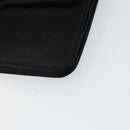 GIVENCHY Chain Shoulder Bag Satin Black Gold Auth ka890-10