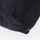 PRADA Chain Shoulder Bag Nylon Navy Gold Auth ka893-16