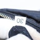 PRADA Chain Shoulder Bag Nylon Navy Gold Auth ka893-12