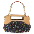LOUIS VUITTON Monogram Multicolor Judy PM Bag 2way Black M40258 LV Auth ka897SAV-2