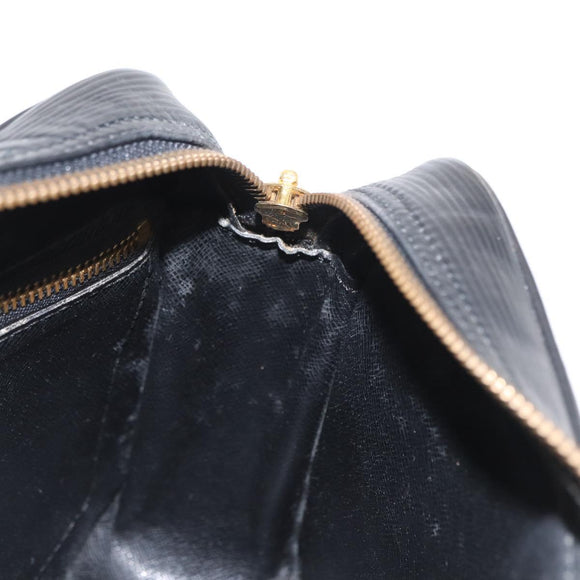 LOUIS VUITTON Epi Trocadero 23 Shoulder Bag Black M52302 LV Auth ka902
