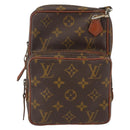 LOUIS VUITTON Monogram Mini Amazon Schultertasche M45238 LV Auth ka903-13