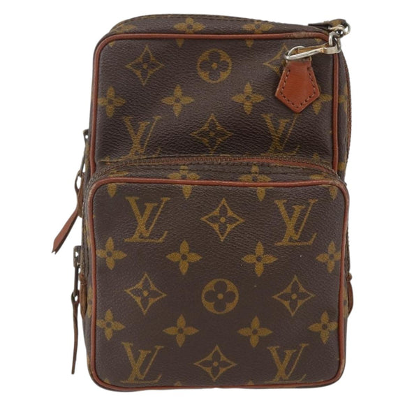 LOUIS VUITTON Monogram Mini Amazon Schultertasche M45238 LV Auth ka903