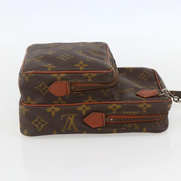 LOUIS VUITTON Monogram Mini Amazon Schultertasche M45238 LV Auth ka903