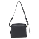 GIVENCHY Shoulder Bag Leather Black Gold Auth ka908V-2