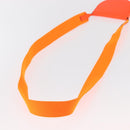 LOEWE Anagram Shoulder Bag Leather Orange Auth ka914M-8