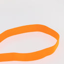 LOEWE Anagram Shoulder Bag Leather Orange Auth ka914M-15