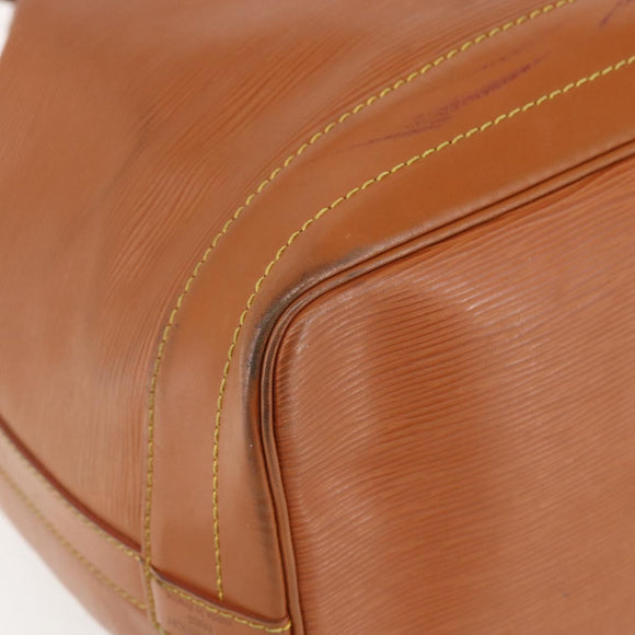 LOUIS VUITTON Epi Noe Shoulder Bag Brown M44028 LV Auth ka916