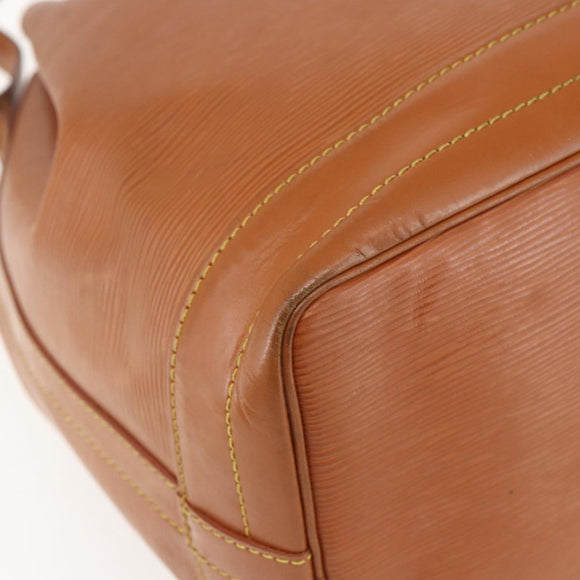 LOUIS VUITTON Epi Noe Shoulder Bag Brown M44028 LV Auth ka916