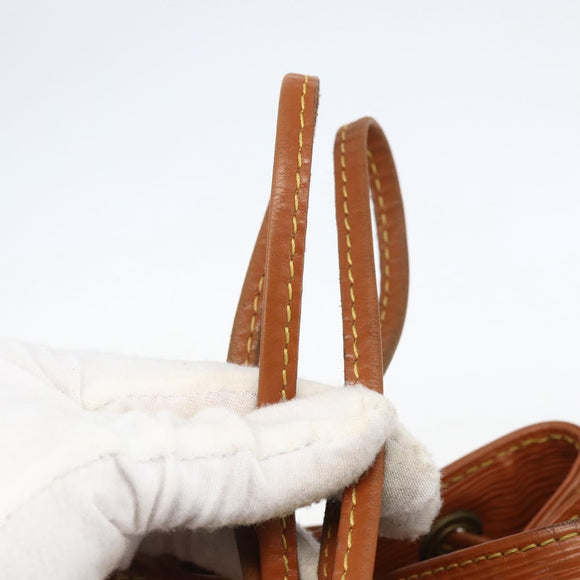 LOUIS VUITTON Epi Noe Shoulder Bag Brown M44028 LV Auth ka916