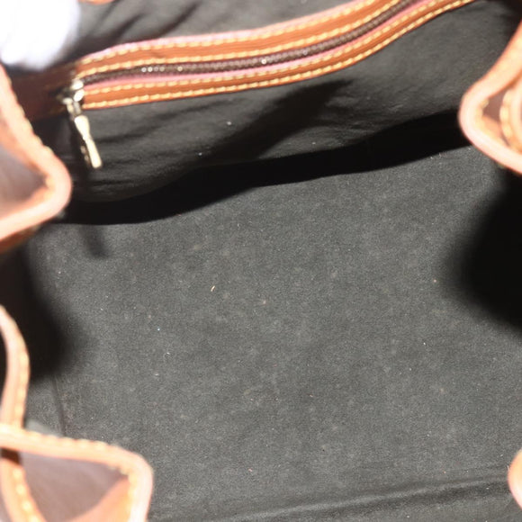 LOUIS VUITTON Epi Noe Shoulder Bag Brown M44028 LV Auth ka916