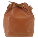 LOUIS VUITTON Epi Noe Shoulder Bag Brown M44028 LV Auth ka916-13
